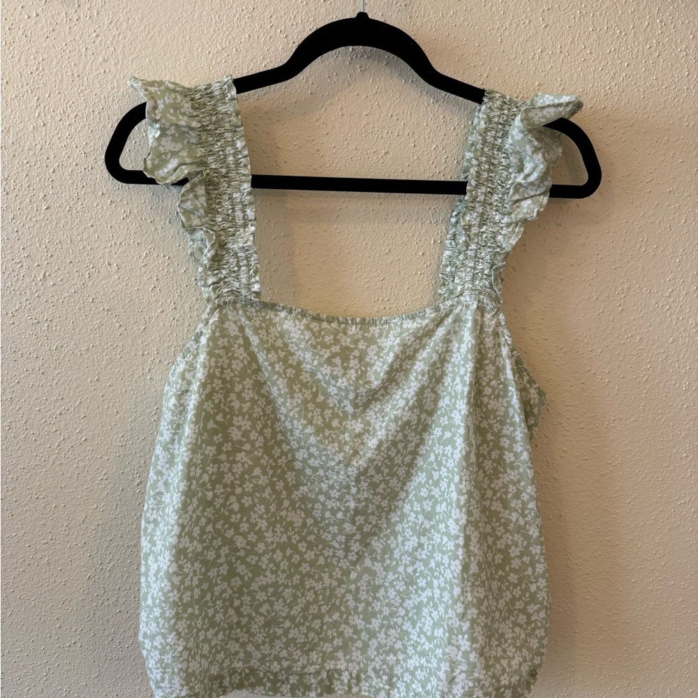 J.Crew Floral Tank Top